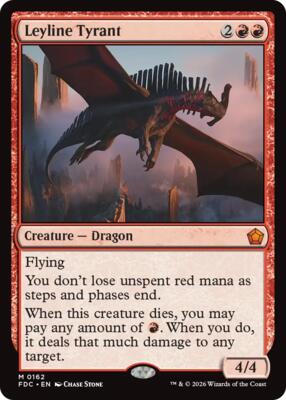 Leyline Tyrant #162 – Commander: Foundations (Mythic)