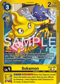 Sukamon (Limited Foil) - Digimon
