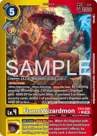 FlameWizardmon (Limited Foil) - Digimon