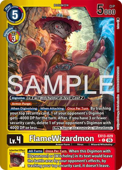 FlameWizardmon (Limited Foil)
