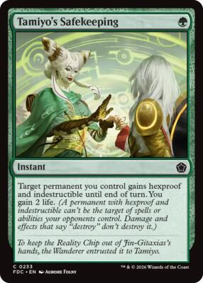 Tamiyo's Safekeeping #233 – Commander: Foundations (Common)