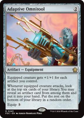 Adaptive Omnitool #243 – Commander: Foundations (Rare)