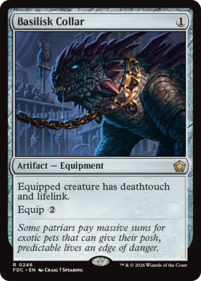Basilisk Collar #246 – Commander: Foundations (Rare)