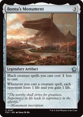 Bontu's Monument #247 – Commander: Foundations (Uncommon)
