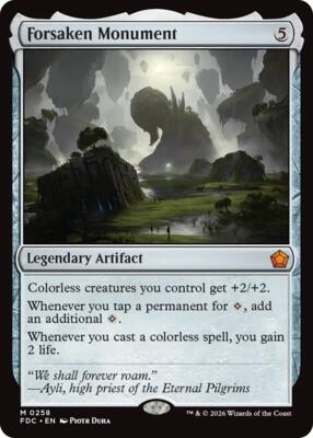 Forsaken Monument #258 – Commander: Foundations (Mythic)