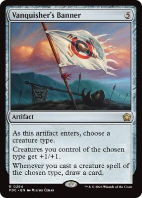 Vanquisher's Banner #294 – Commander: Foundations (Rare)