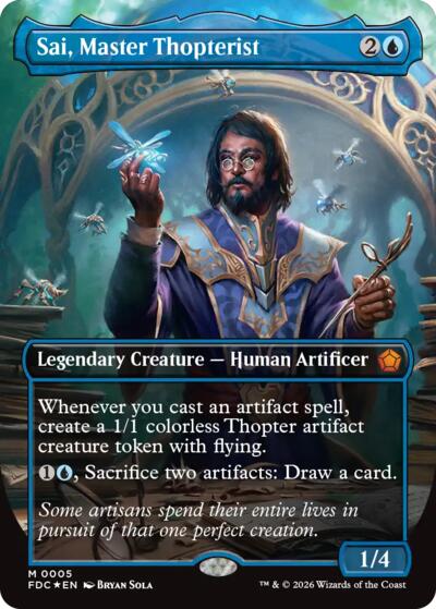 Sai, Master Thopterist borderless commander included in Keen Engineering