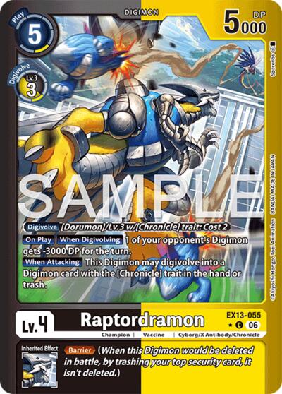 Raptordramon (Limited Foil)