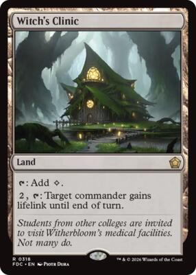 Witch's Clinic 318 — Commander: Foundations