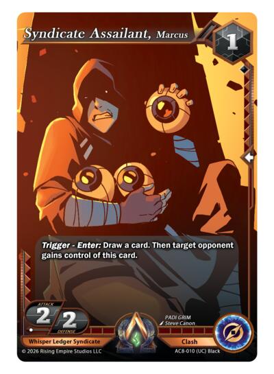 Syndicate Assailant, Marcus