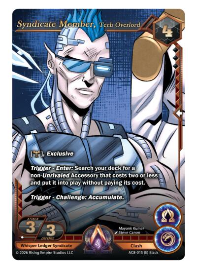 Syndicate Member, Tech Overlord