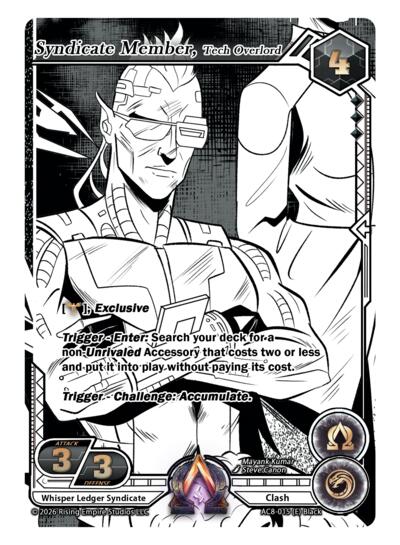 Syndicate Member, Tech Overlord (Ink)