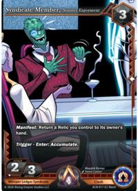 Syndicate Members, Sinister Enjoyment