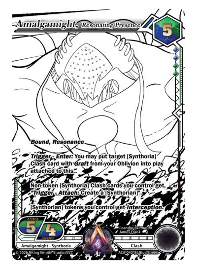 Amalgamight, Resonating Presence (Ink)