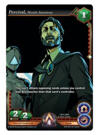 Percival Pendervick, Hostile Intentions