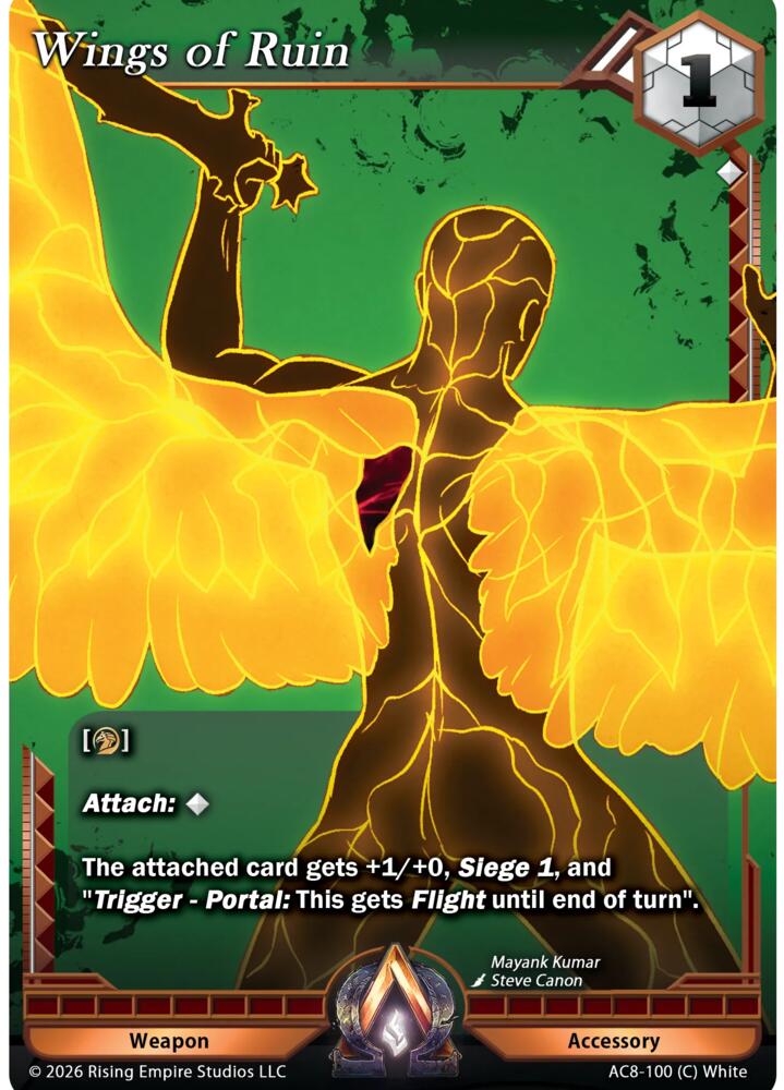 Wings of Ruin - Nexus of Power - Alpha Clash - TCGplayer.com