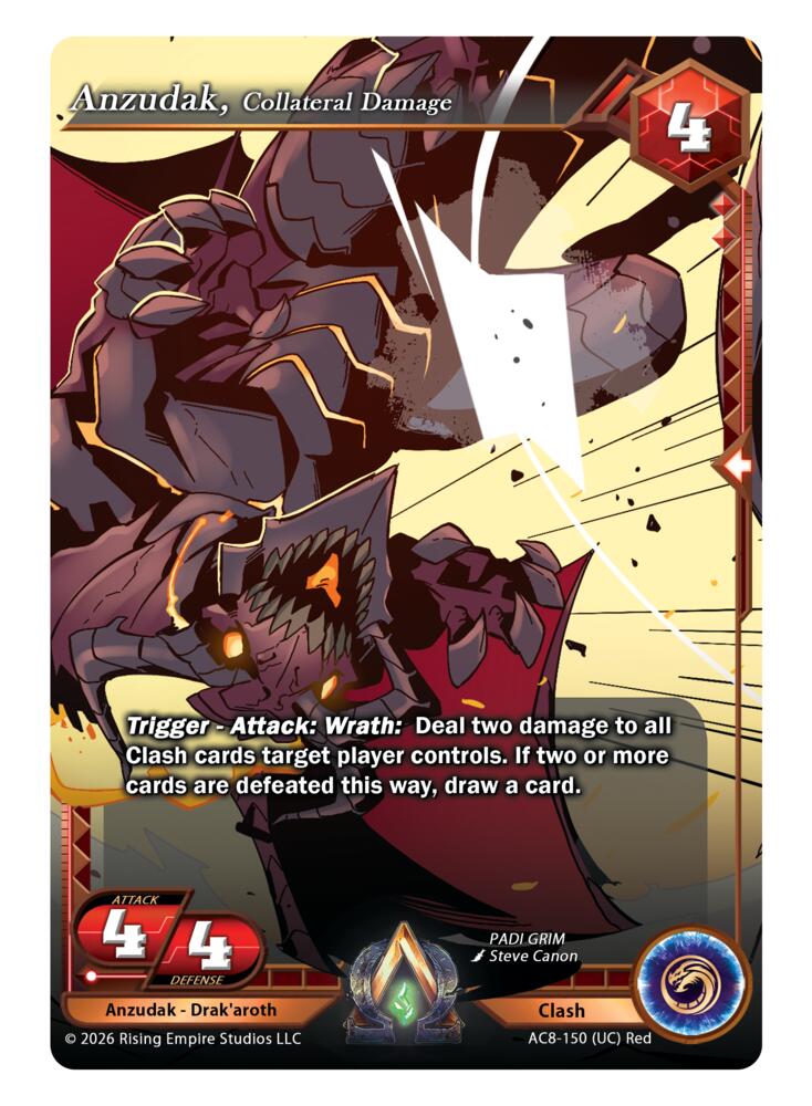 Anzudak, Collateral Damage - Nexus of Power - Alpha Clash
