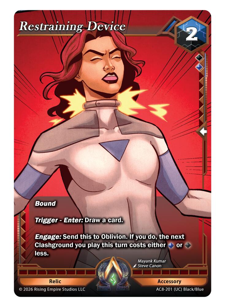 Restraining Device - Nexus of Power - Alpha Clash - TCGplayer.com