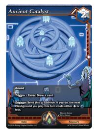 Nexus of Power Ancient Catalyst #AC8-204 (UC) Blue/White