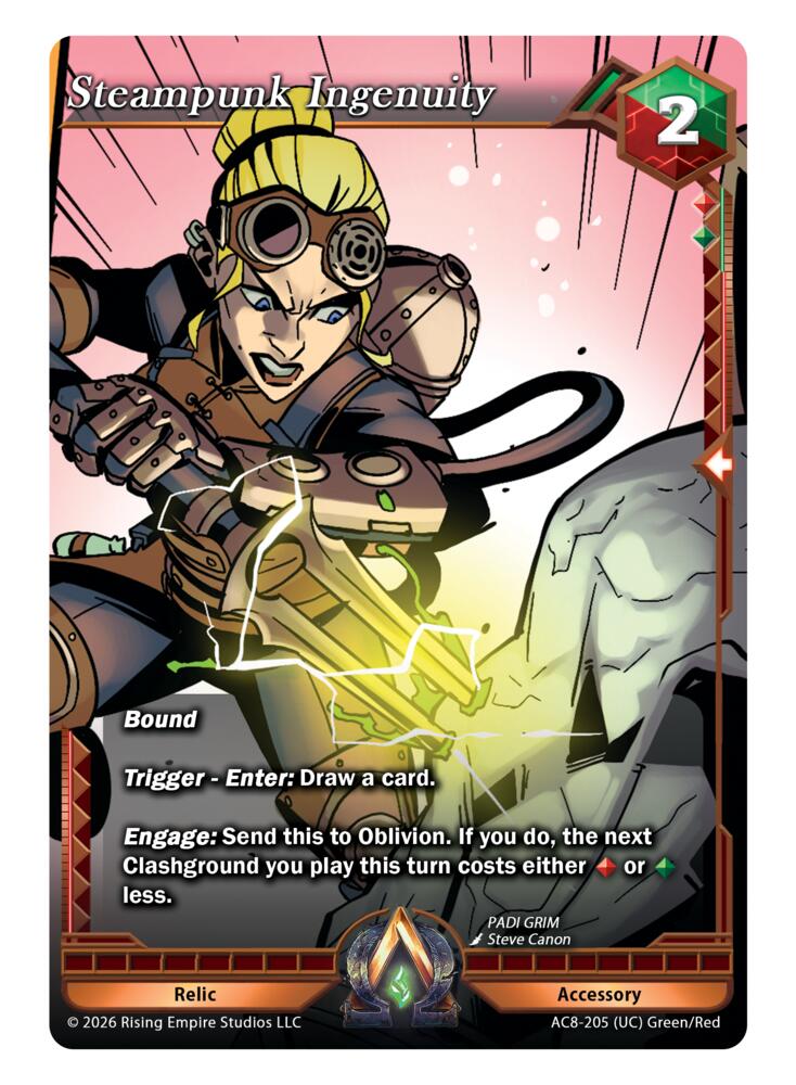 Steampunk Ingenuity - Nexus of Power - Alpha Clash - TCGplayer.com