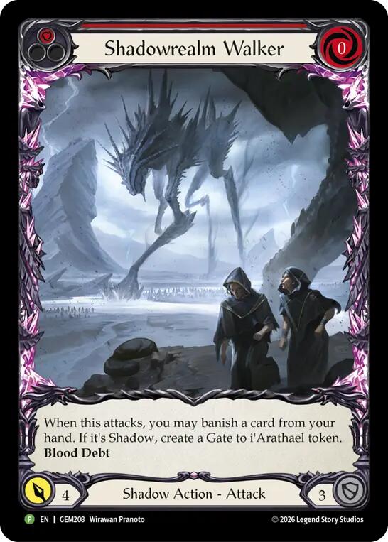 Shadowrealm Walker GEM208/35 — GEM Pack 6