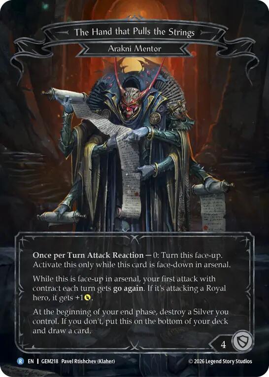 The Hand that Pulls the Strings GEM218/35 — GEM Pack 6