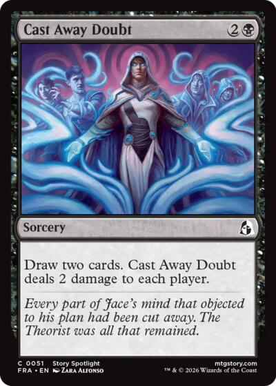 Cast Away Doubt from FRA #51, Magic: The Gathering card