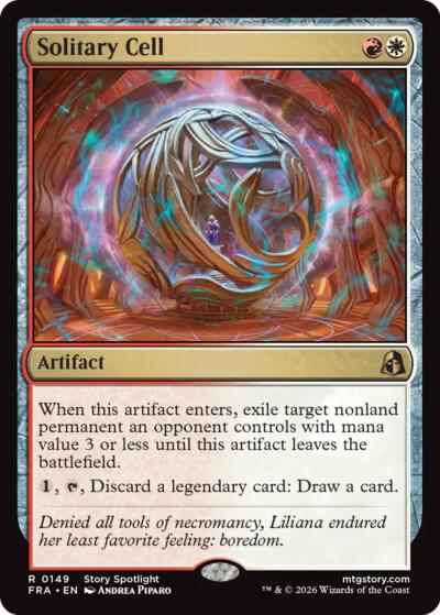 Solitary Cell from FRA #149, Magic: The Gathering card
