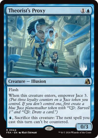 Theorist's Proxy (Promo Pack) from PFRA #44p, Magic: The Gathering card
