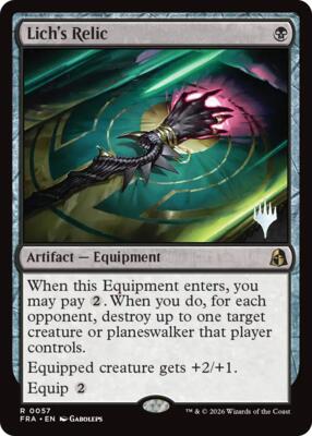 Lich's Relic #57 – Promo Pack: Reality Fracture (Rare)