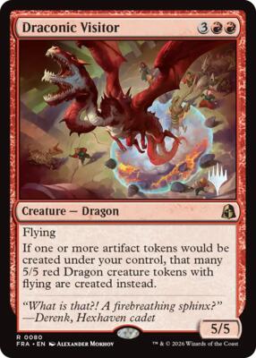 Draconic Visitor #80 – Promo Pack: Reality Fracture (Rare)