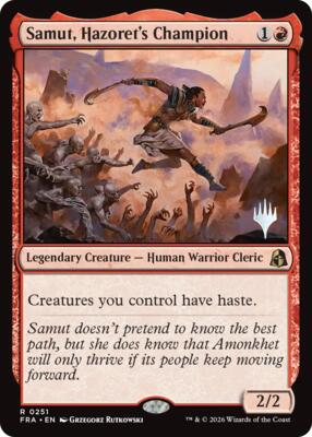 Samut, Hazoret's Champion #251 – Promo Pack: Reality Fracture (Rare)