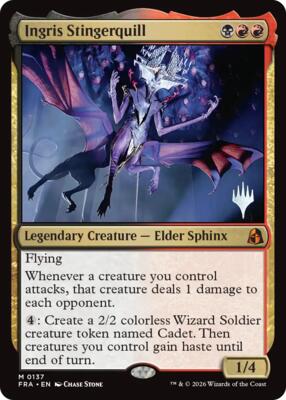 Ingris Stingerquill #137 – Promo Pack: Reality Fracture (Mythic)