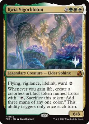 Kwia Vigorbloom #140 – Promo Pack: Reality Fracture (Mythic)