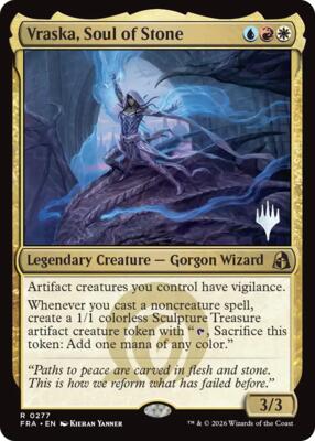 Vraska, Soul of Stone #277 – Promo Pack: Reality Fracture (Rare)