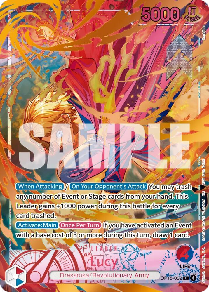 Lucy OP15-002 · Flame-Flame Fruit Coliseum