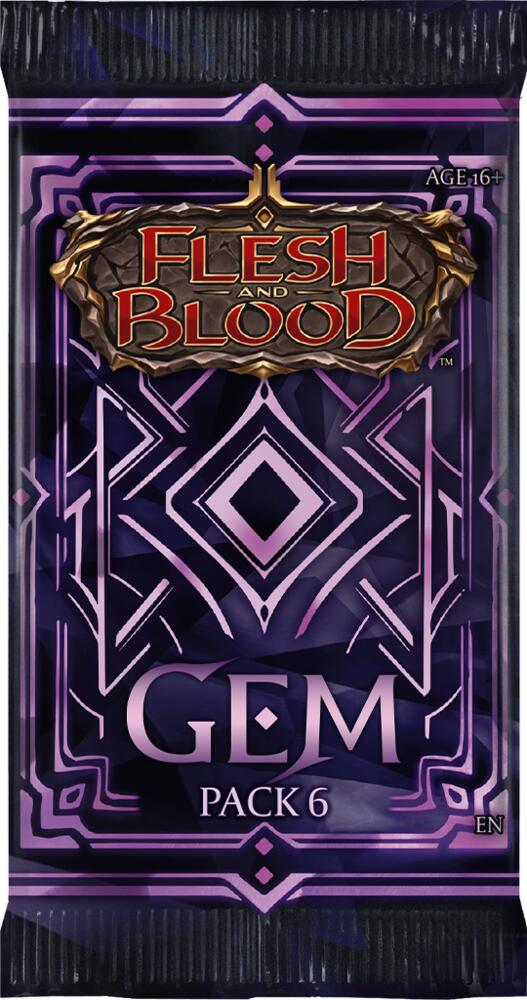 GEM Pack 6 Booster Pack - GEM Pack 6 - Flesh and Blood TCG