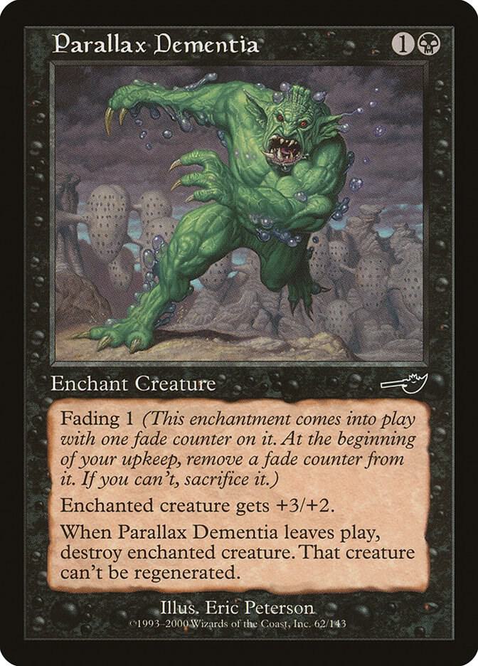 Parallax Dementia - Nemesis - Magic: The Gathering - TCGplayer.com