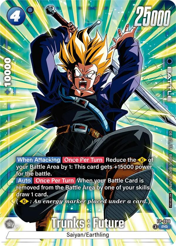 Trunks : Future - FP-098 (Tournament Pack 12) #FP-098 — Tournament and Championship Promos