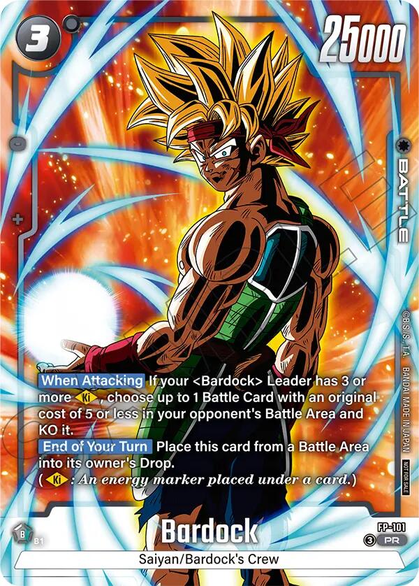Bardock - FP-101 (Tournament Pack 12) #FP-101 — Tournament and Championship Promos