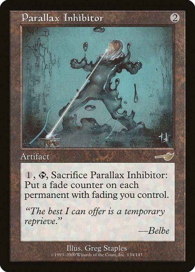 Parallax Inhibitor - Nemesis - Magic: The Gathering - TCGplayer.com