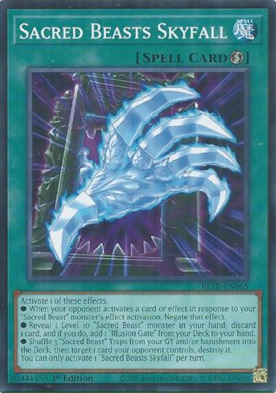 Sacred Beasts Skyfall