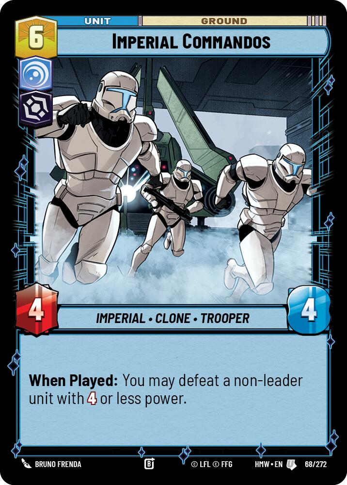 Imperial Commandos – Homeworlds #68/272 Star Wars: Unlimited card