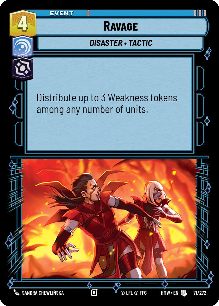 Ravage – Homeworlds #71/272 Star Wars: Unlimited card