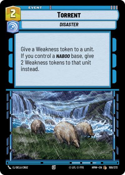 Torrent – Homeworlds #100/272 Star Wars: Unlimited card