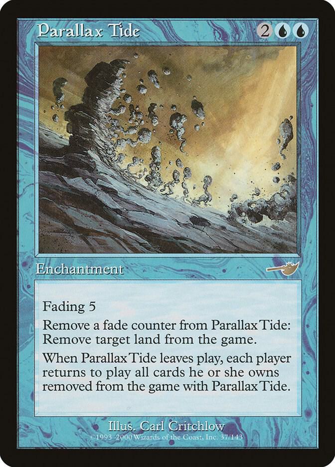 パララクスの潮流 foil ネメシス Parallax Tide - Nemesis - Magic: The Gathering - TCGplayer.com