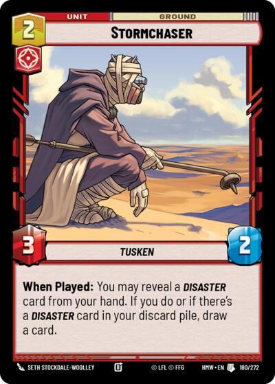 Stormchaser – Homeworlds #180/272 Star Wars: Unlimited card