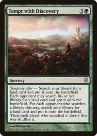 Tempt with Discovery - Commander 2013 - Magic: The Gathering card