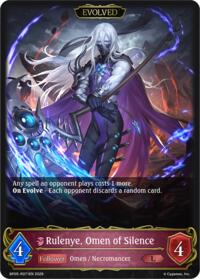 Rulenye, Omen of Silence (Evolved)