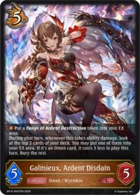 Galmieux, Ardent Disdain, $6.96